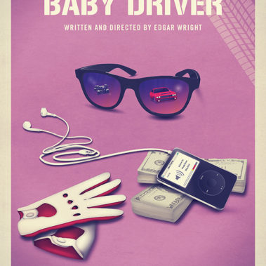 Baby Driver alternate movie poster.
